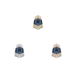 Vera Threadless End with London Blue Topaz Threadless Ends Buddha Jewelry