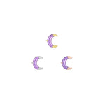 Witching Hour Threadless End with Amethyst Threadless Ends Buddha Jewelry