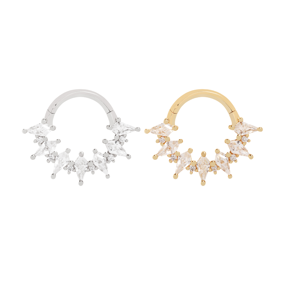 Wonderland Clicker with CZ Clickers Buddha Jewelry