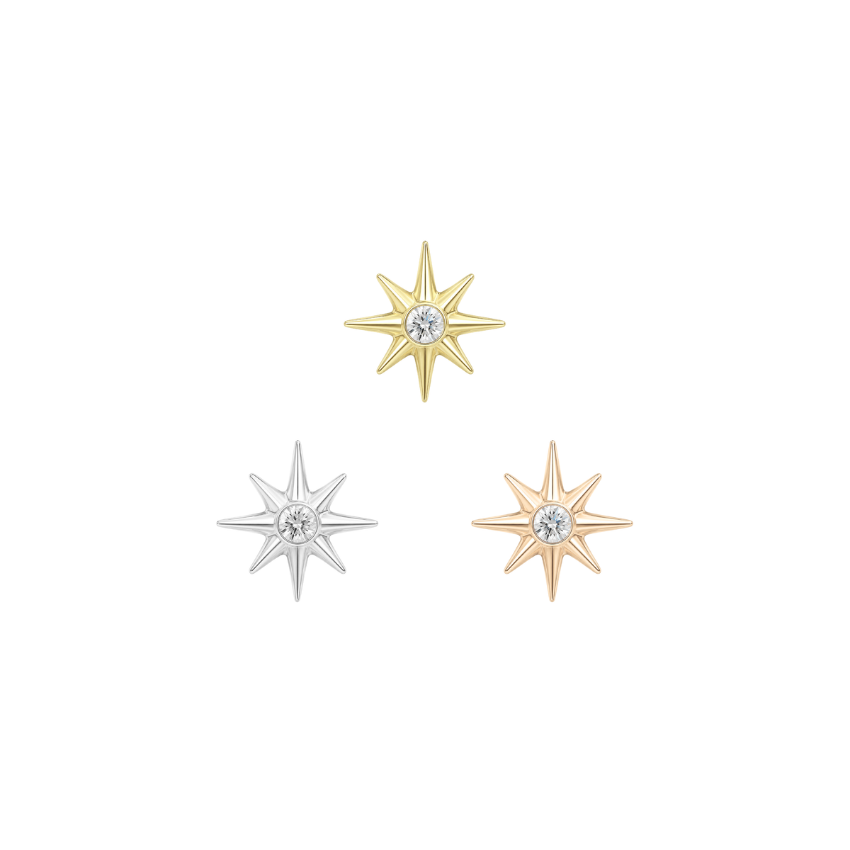 Written In The Stars Threadless End with CZ