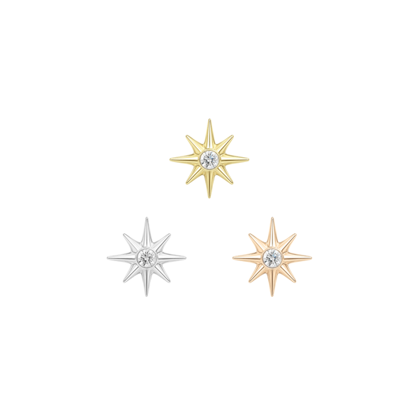 Written In The Stars Threadless End with CZ
