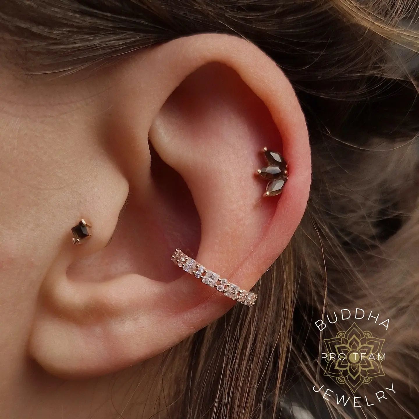 Revelation Clicker with CZ Clickers Buddha Jewelry