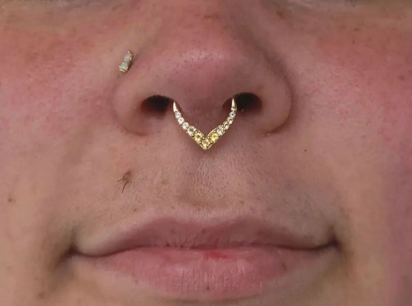 Rise + Shine Clicker with Citrine Ombre Clickers Buddha Jewelry