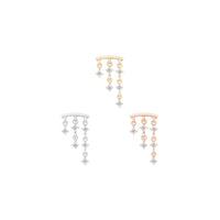 And Beyond Threadless End with CZ Threadless Ends Buddha Jewelry