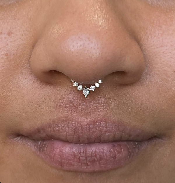 Athena Clicker with CZ Clickers Buddha Jewelry