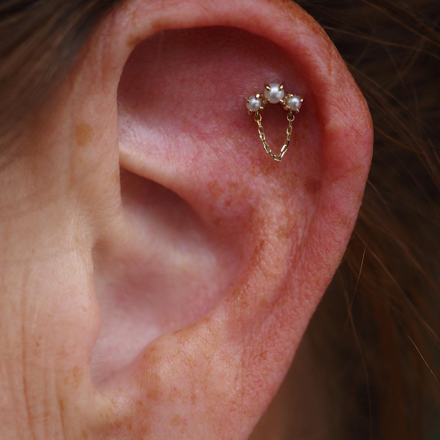 Halston Threadless End with Pearl Threadless Ends Buddha Jewelry