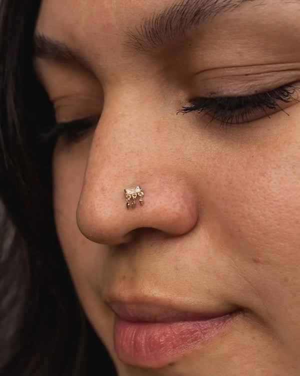 Aspen Threadless End with CZ Threadless Ends Buddha Jewelry