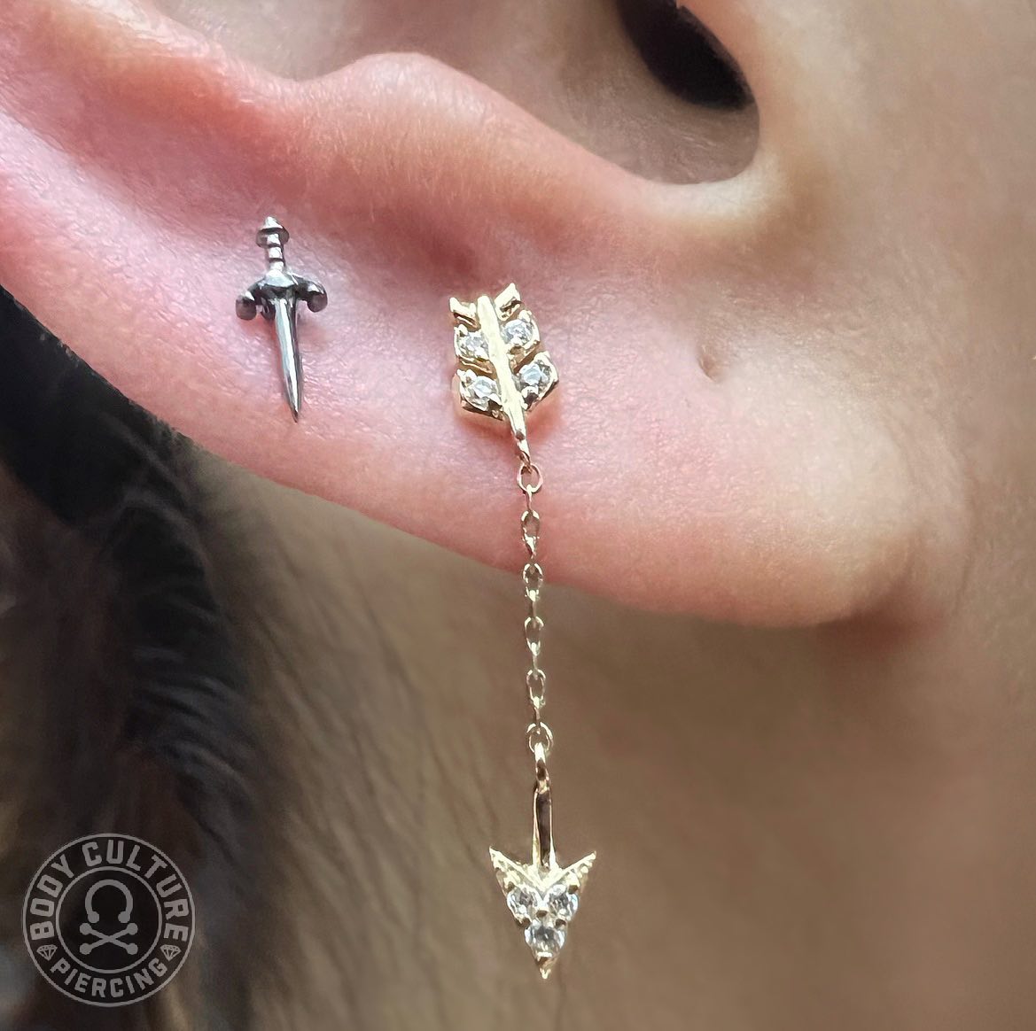 Merida Threadless End with CZ Threadless Ends Buddha Jewelry