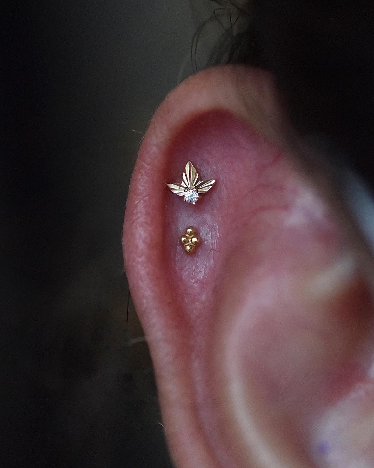 4 Bead Mini Cluster Threadless End Threadless Ends Buddha Jewelry