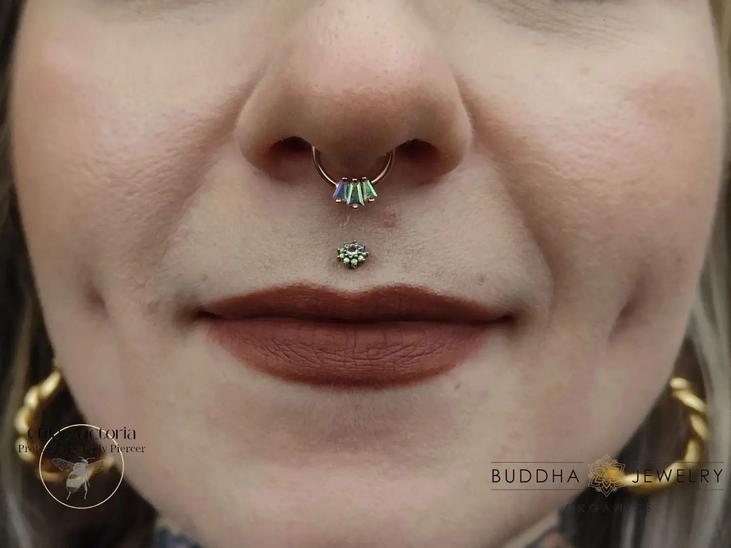 Gemma Trios Seam Ring with Mercury Mist Seam Rings Buddha Jewelry