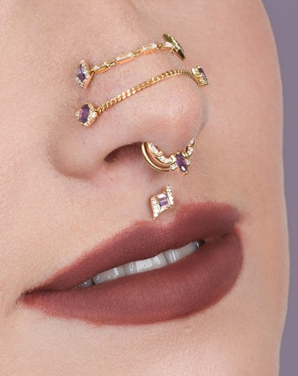 Coterie Clicker with Amethyst Clickers Buddha Jewelry