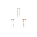 Double Vision Threadless End with CZ Threadless Ends Buddha Jewelry