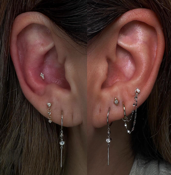 Tile Double Chain Chains Buddha Jewelry