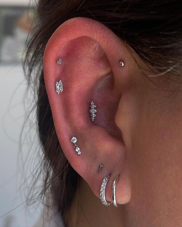 Gimme More Threadless End with CZ Threadless Ends Buddha Jewelry