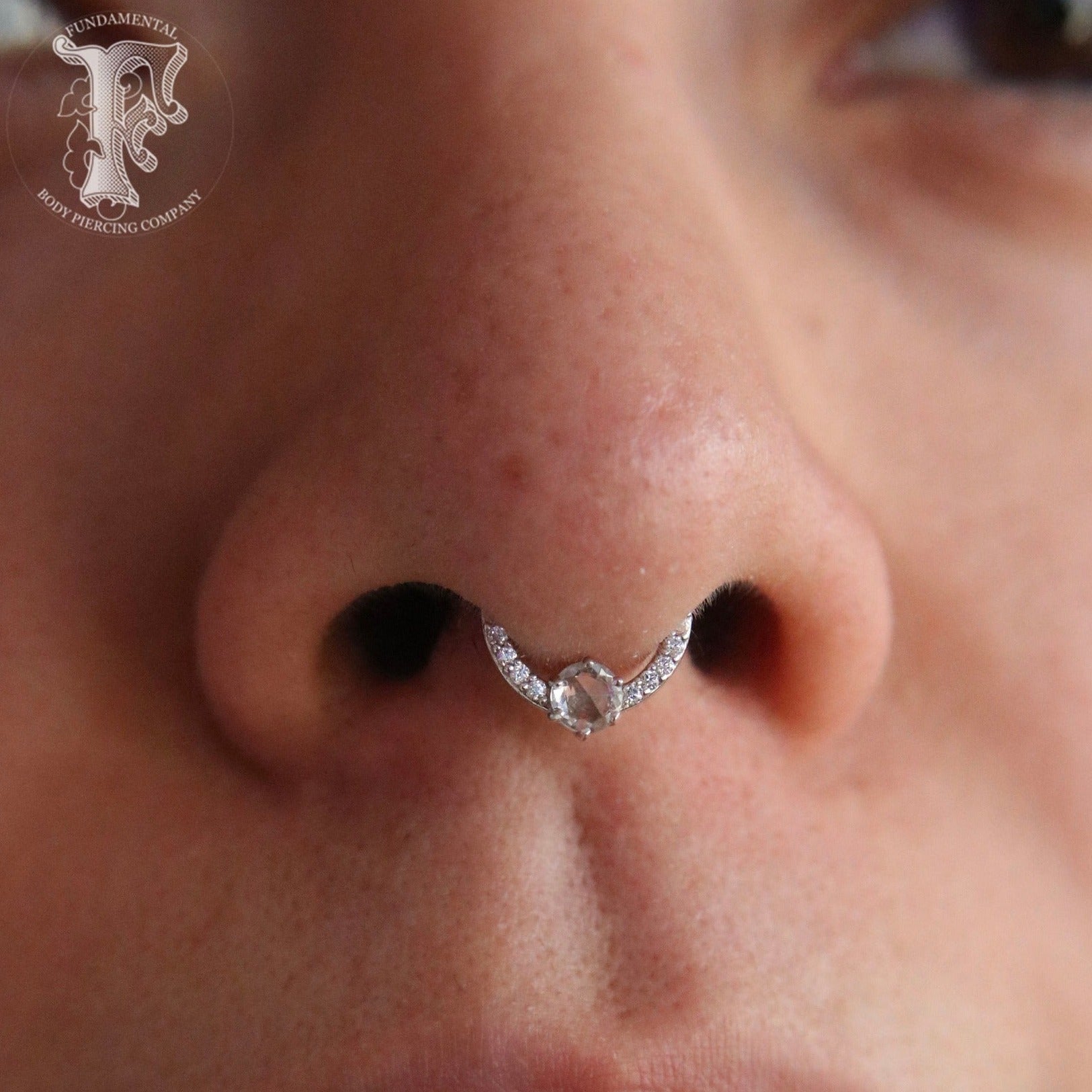 Tinsley Clicker with White Sapphire Clickers Buddha Jewelry