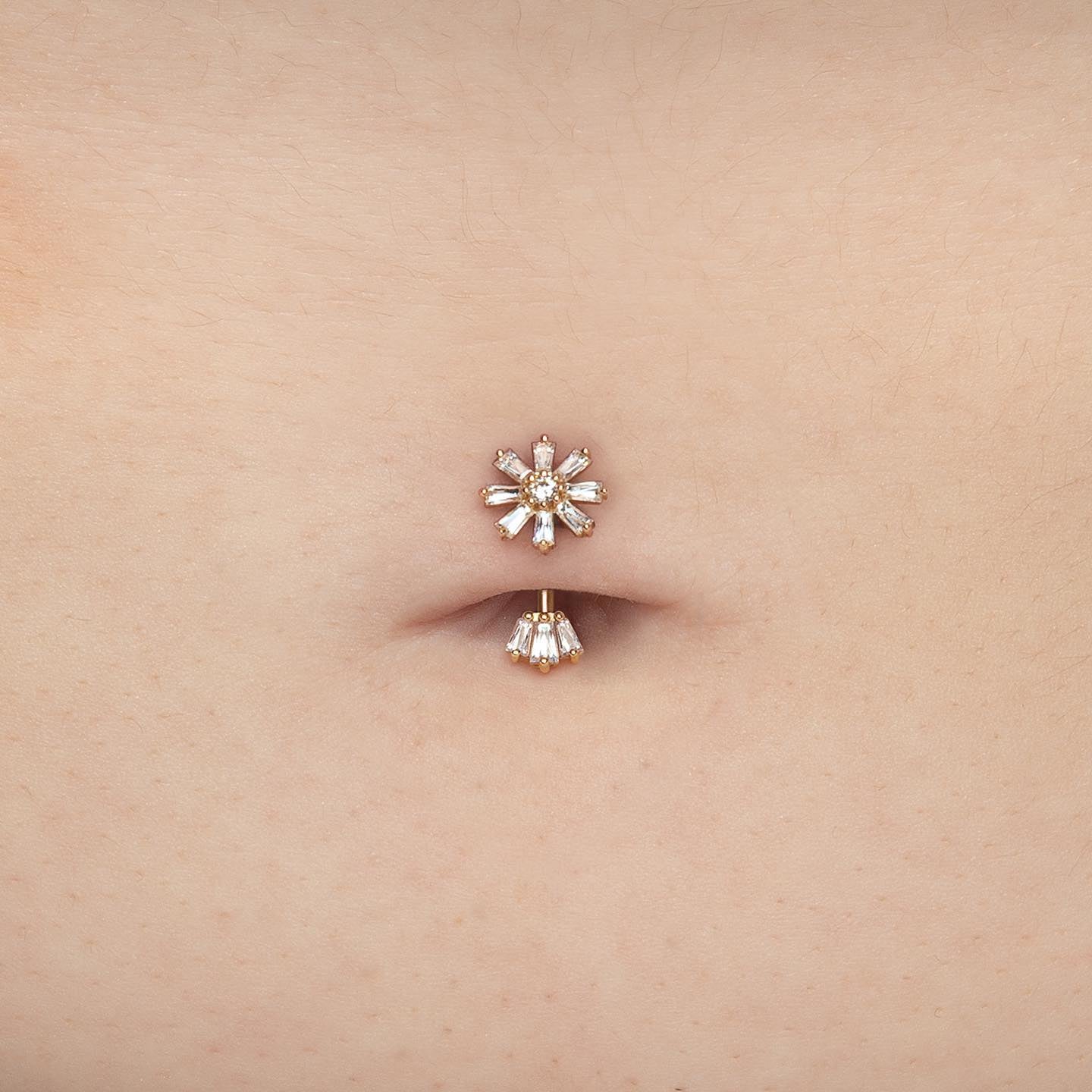 Deliah Threadless End with CZ Threadless Ends Buddha Jewelry