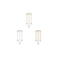 High Speed Threadless End with CZ Threadless Ends Buddha Jewelry