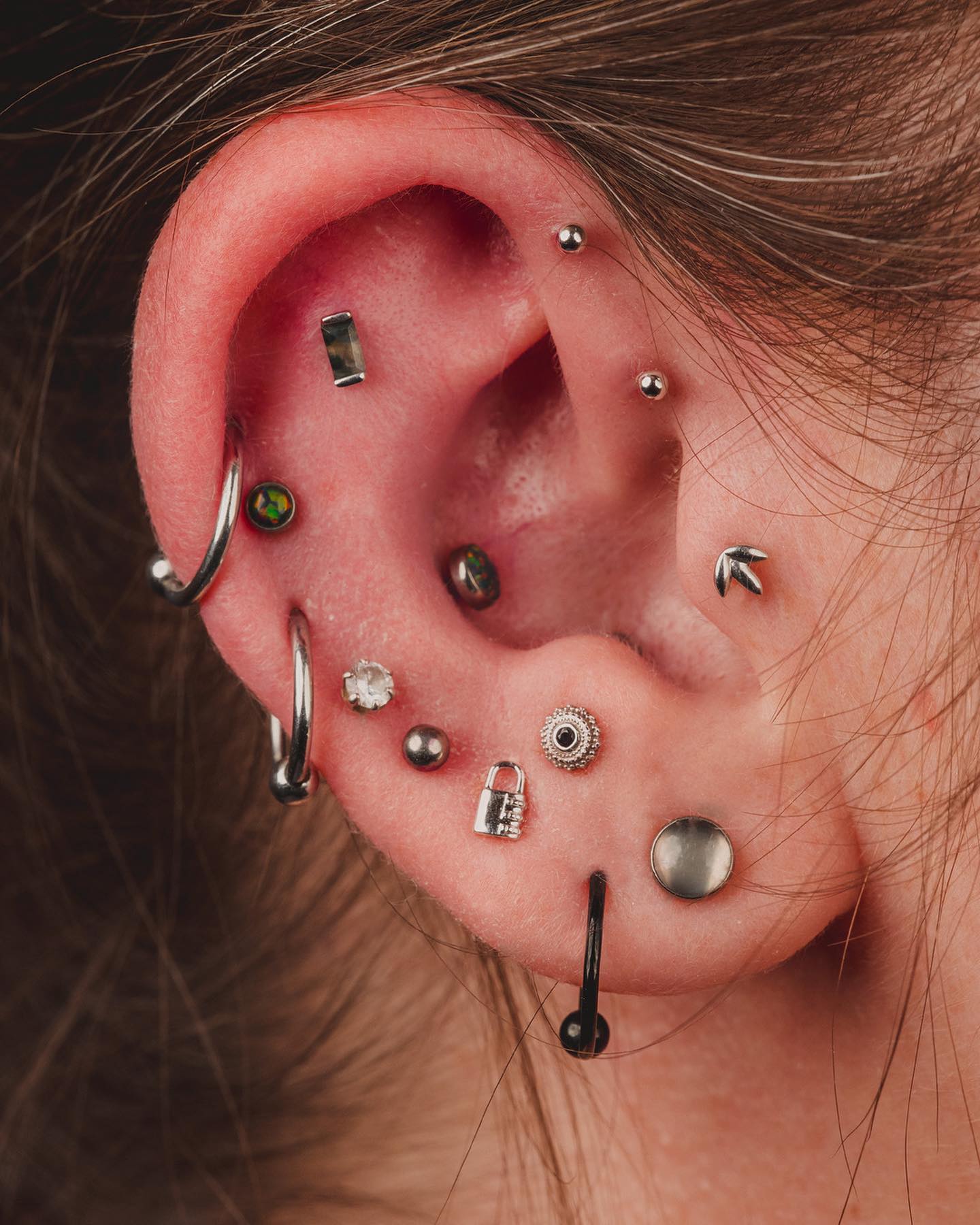 Desire Threadless End with Moss Agate Threadless Ends Buddha Jewelry