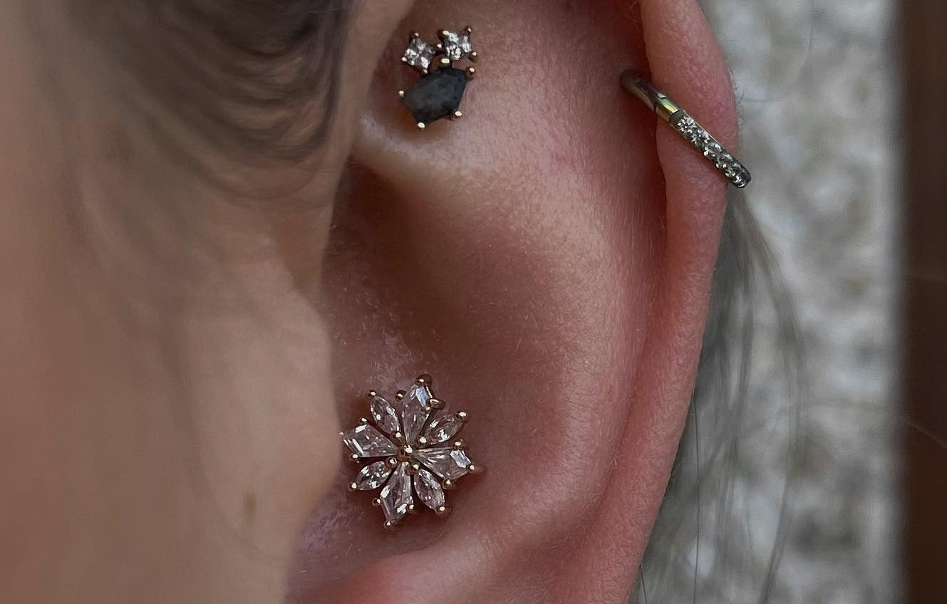 Hauteness Threadless End with CZ Threadless Ends Buddha Jewelry