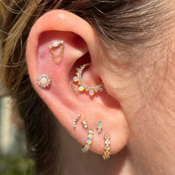 Gigi Clicker with Opal Clickers Buddha Jewelry