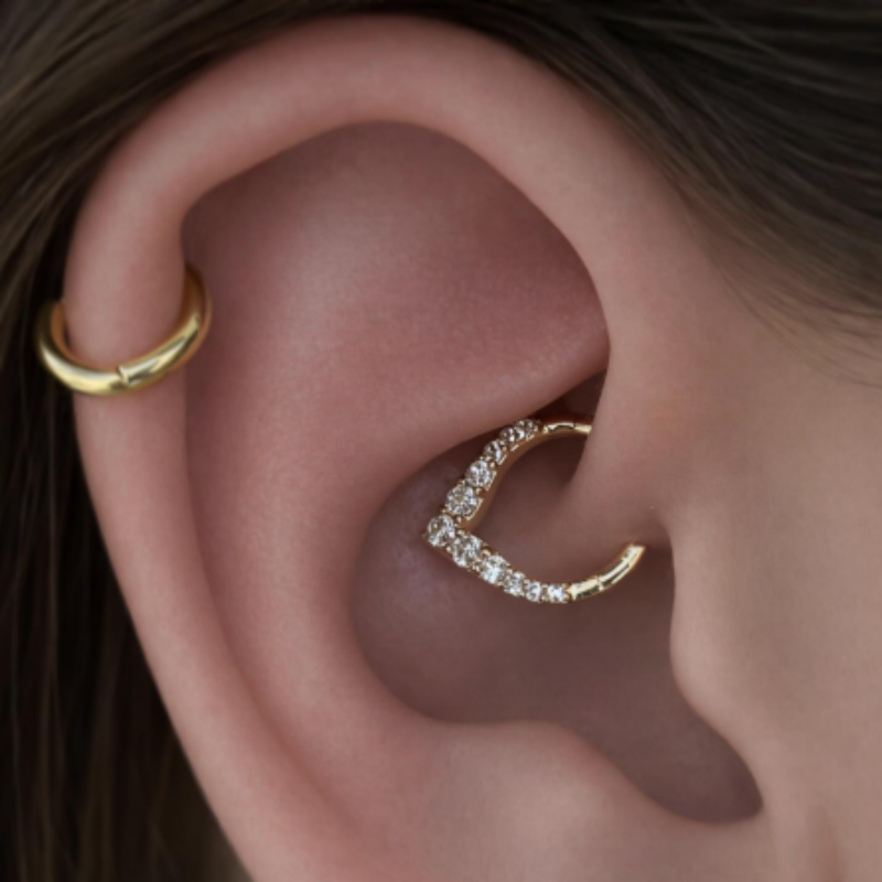 Rise + Shine Clicker with CZ Clickers Buddha Jewelry