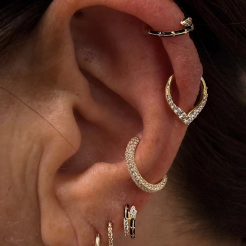 Rise + Shine Clicker with CZ Clickers Buddha Jewelry