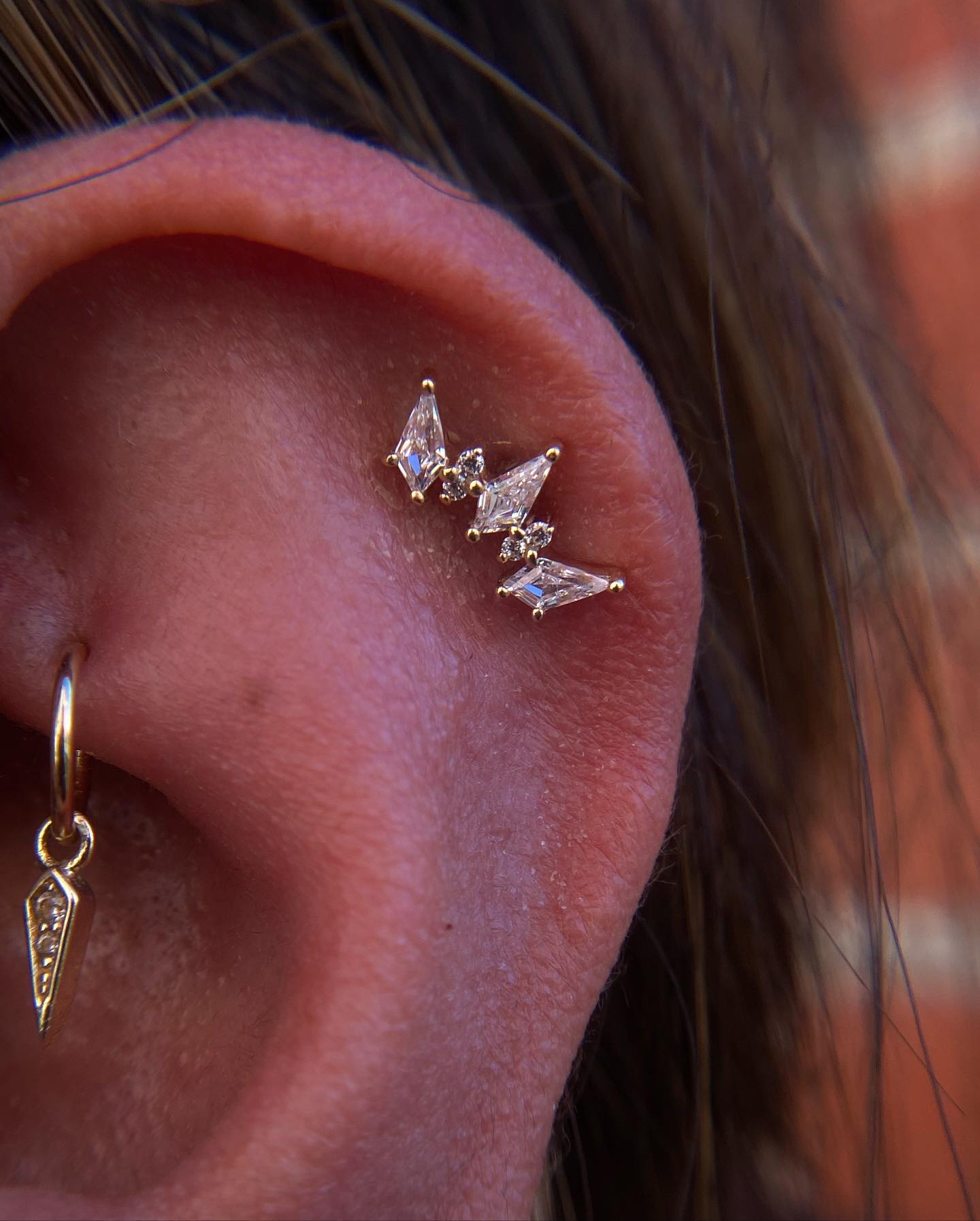 Scandalous Threadless End with CZ Threadless Ends Buddha Jewelry