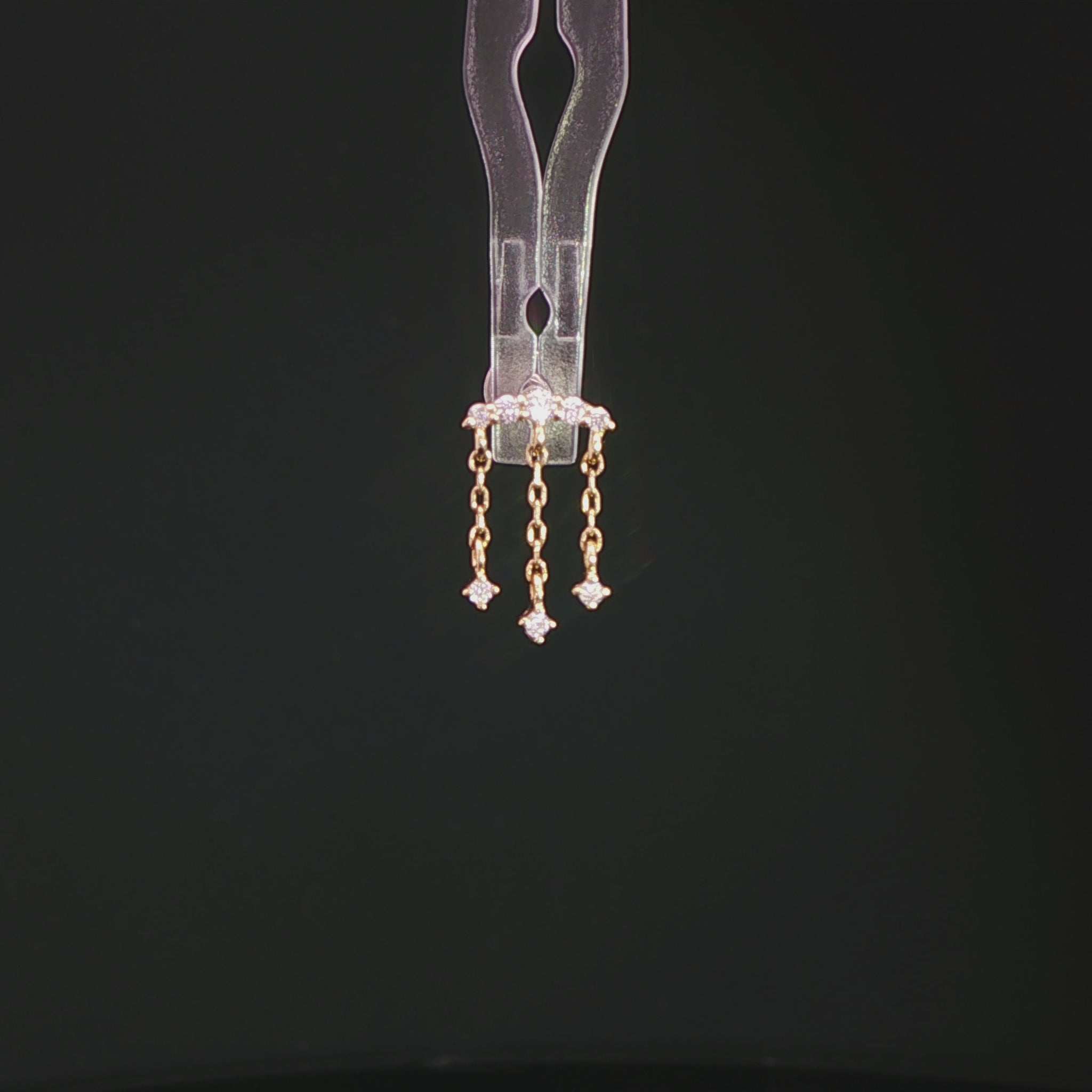 Moving On Threadless End with CZ Threadless Ends Buddha Jewelry