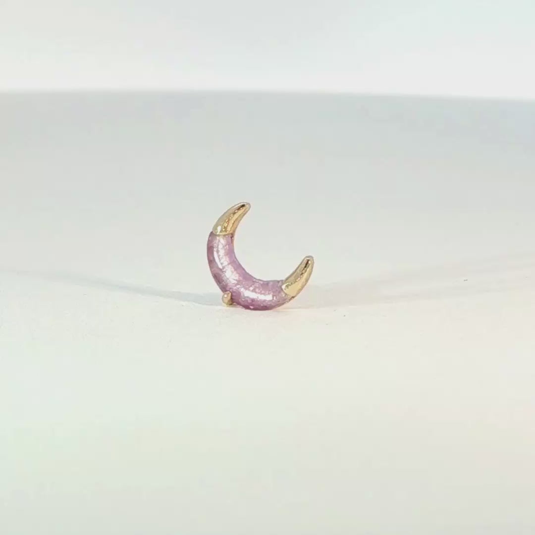 Witching Hour Threadless End with Amethyst Threadless Ends Buddha Jewelry