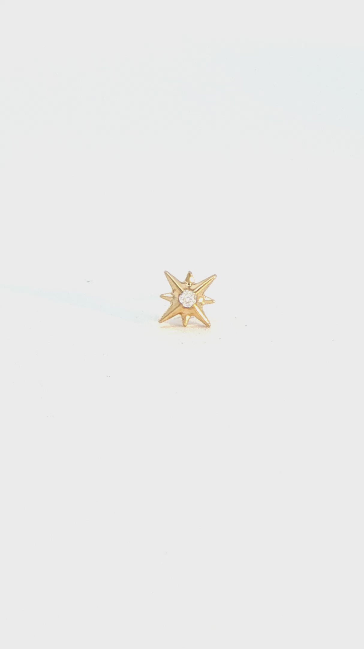 Written In The Stars Threadless End with CZ Threadless Ends Buddha Jewelry