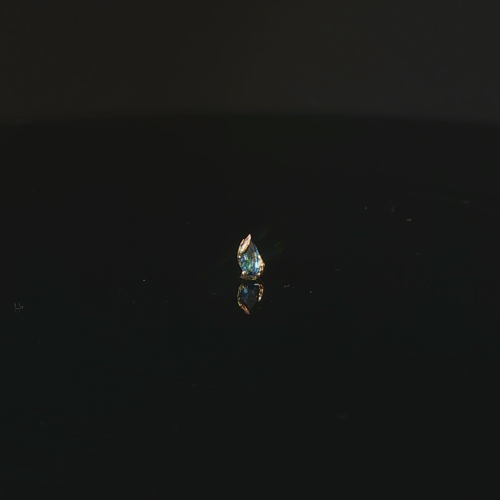 Occasion Threadless End with London Blue Topaz Threadless Ends Buddha Jewelry