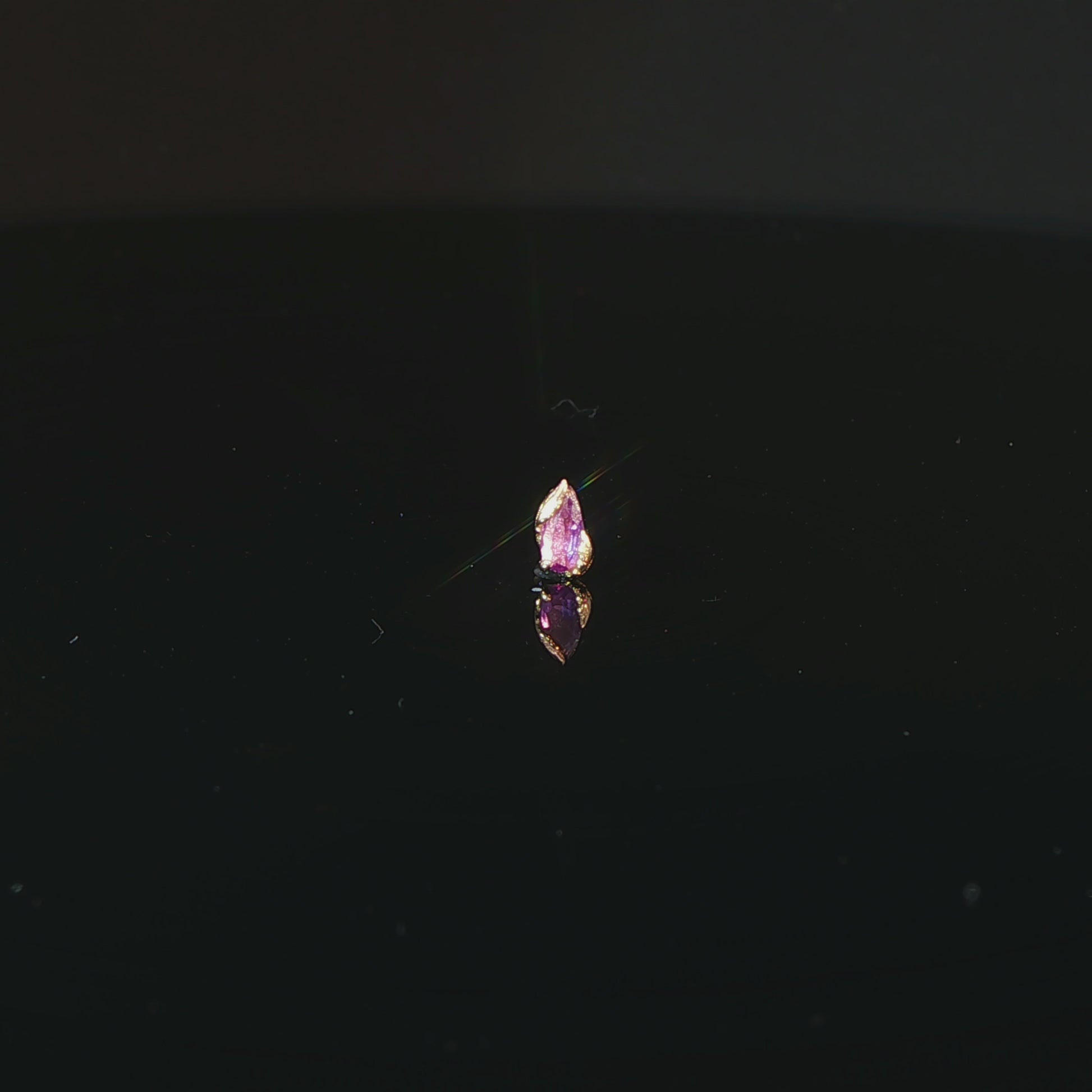 Occasion Threadless End with Amethyst Threadless Ends Buddha Jewelry