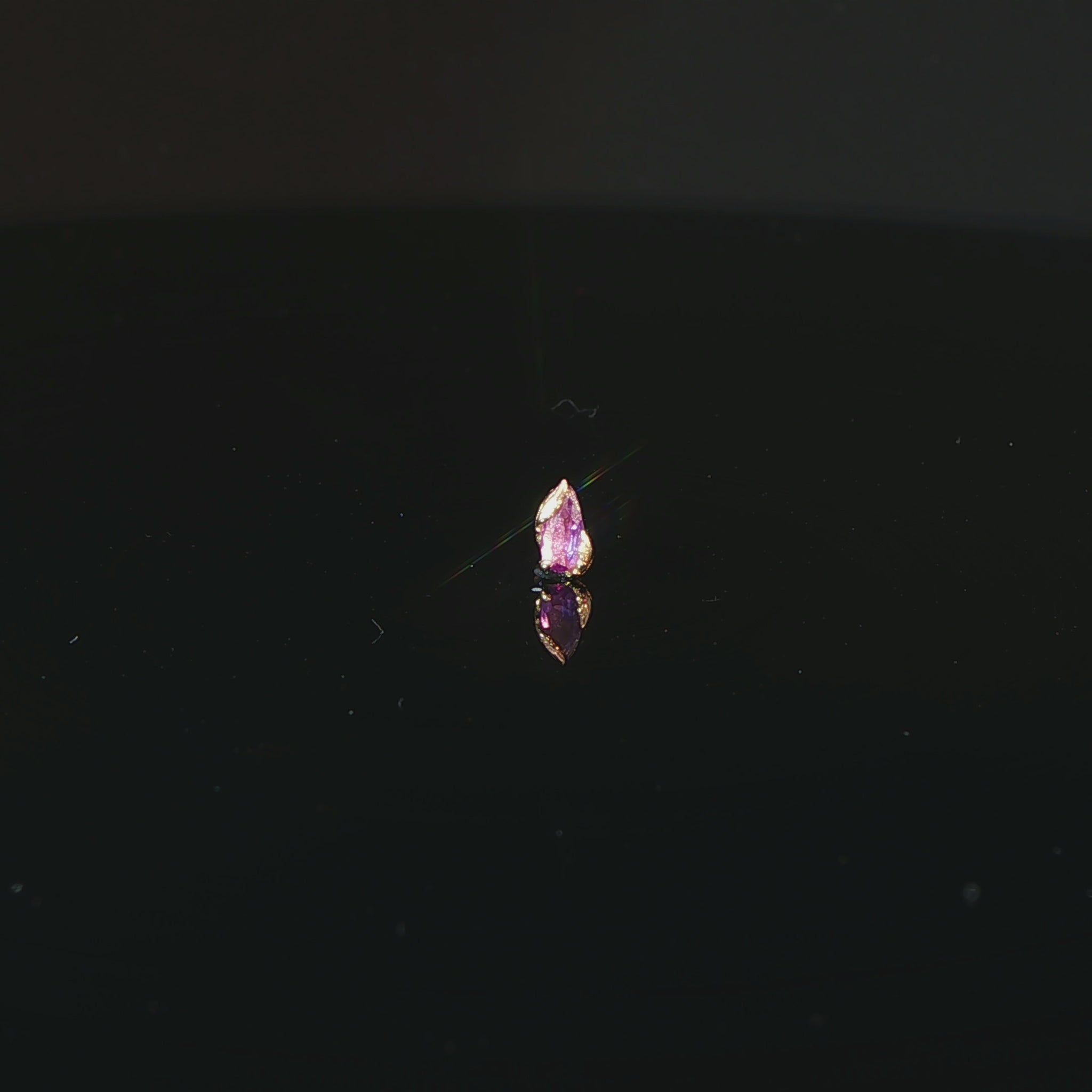 Occasion Threadless End with Amethyst Threadless Ends Buddha Jewelry