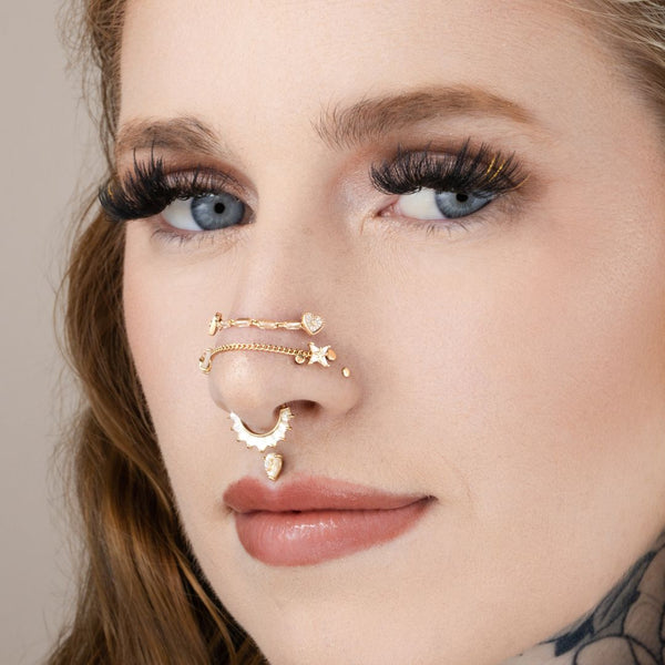 Marbella Threadless End with Mother of Pearl