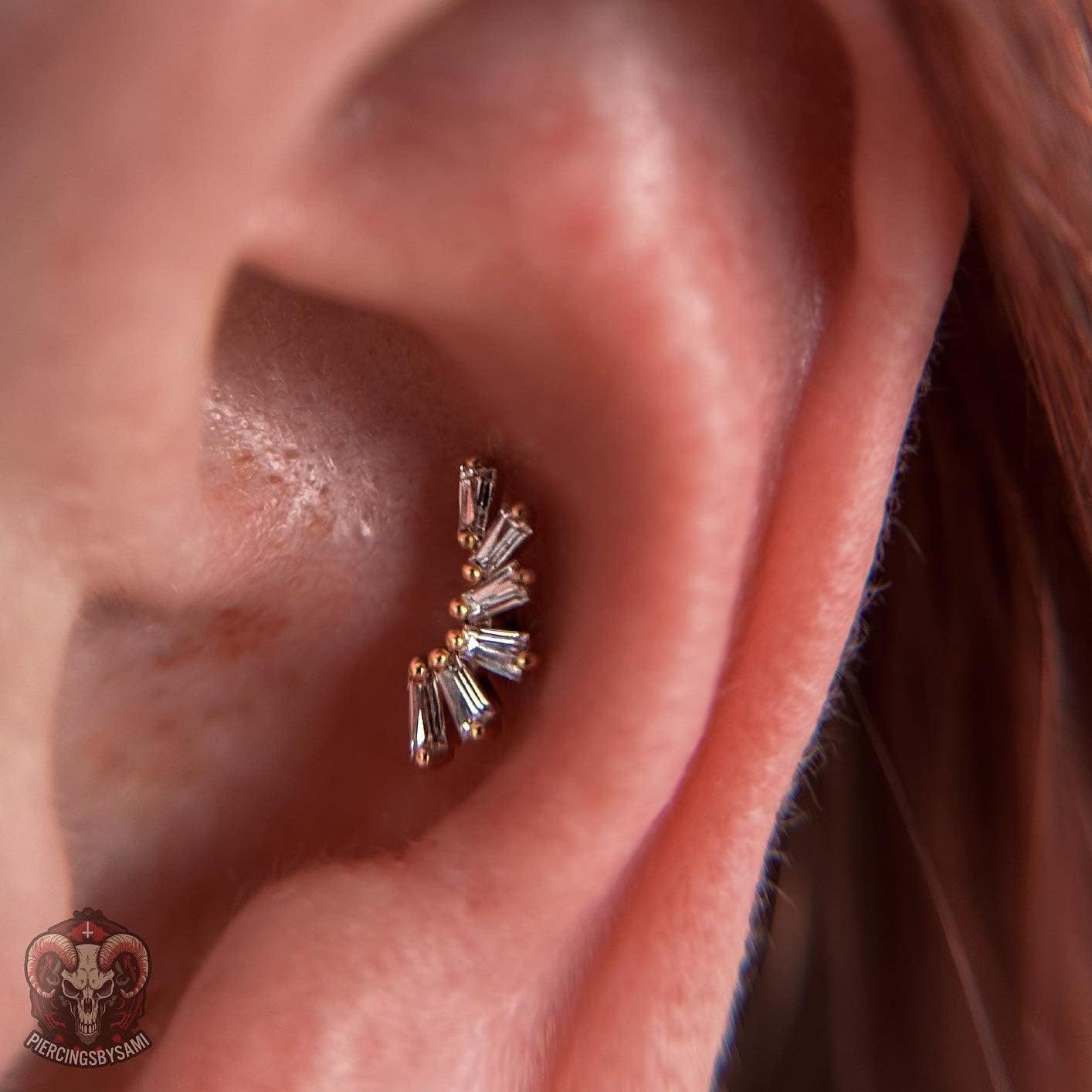 (Don't) Behave Threadless End with CZ Threadless Ends Buddha Jewelry