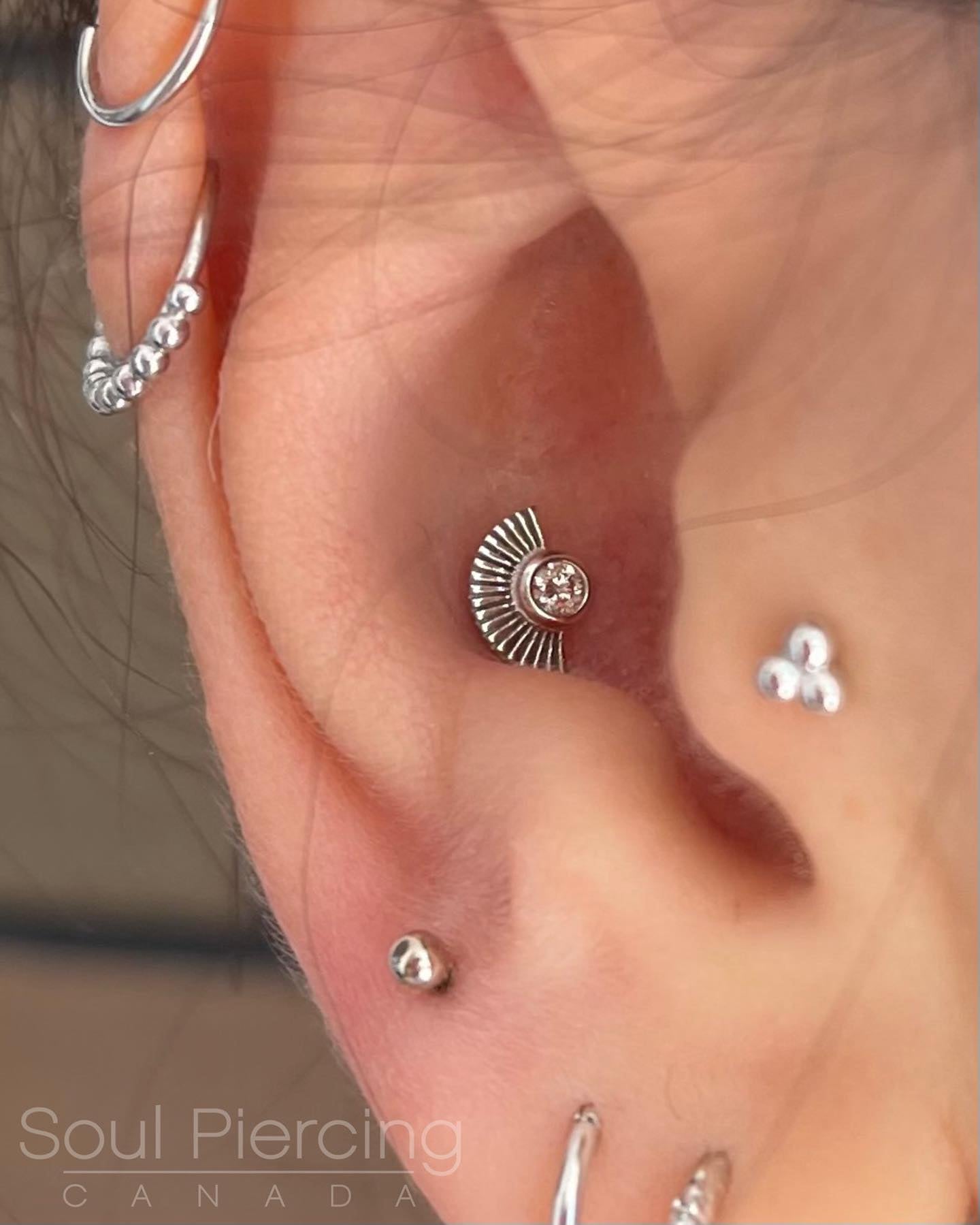 Kahlo Threadless End with Diamond Threadless Ends Buddha Jewelry