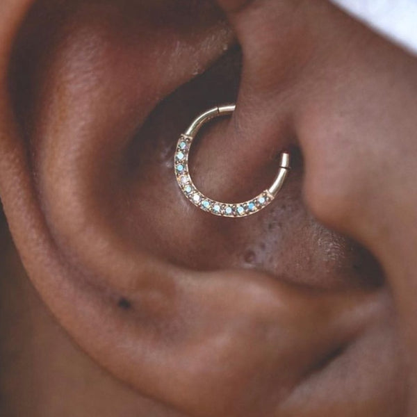 Dia Clicker with Mercury Mist Topaz Clickers Buddha Jewelry