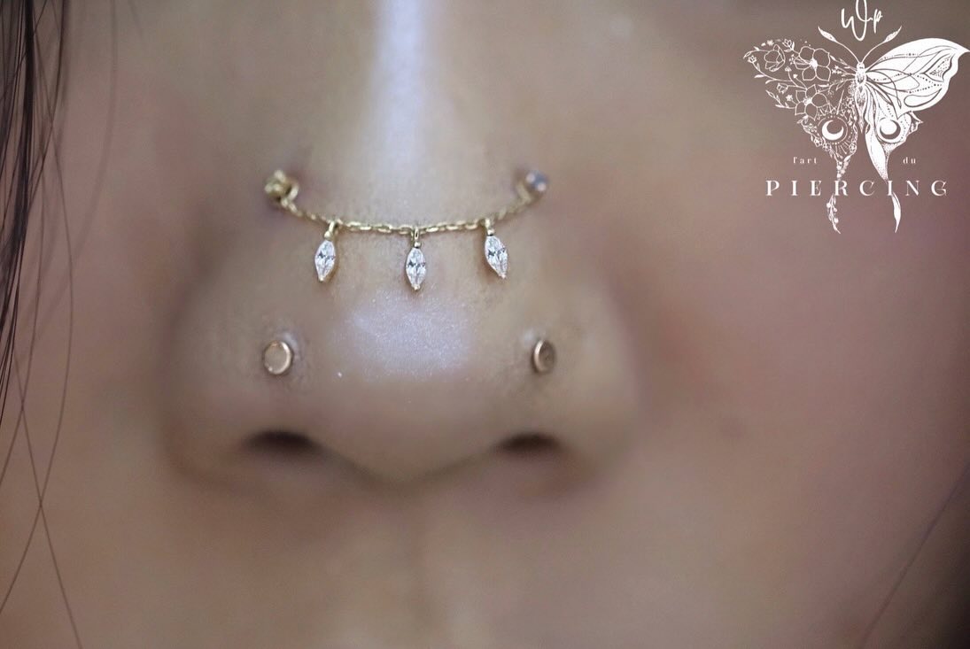 Lyric Chain with CZ Chains Buddha Jewelry