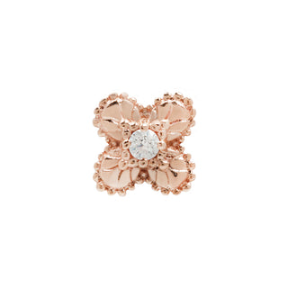 Coco Threadless Ends Buddha Jewelry Rose Gold  