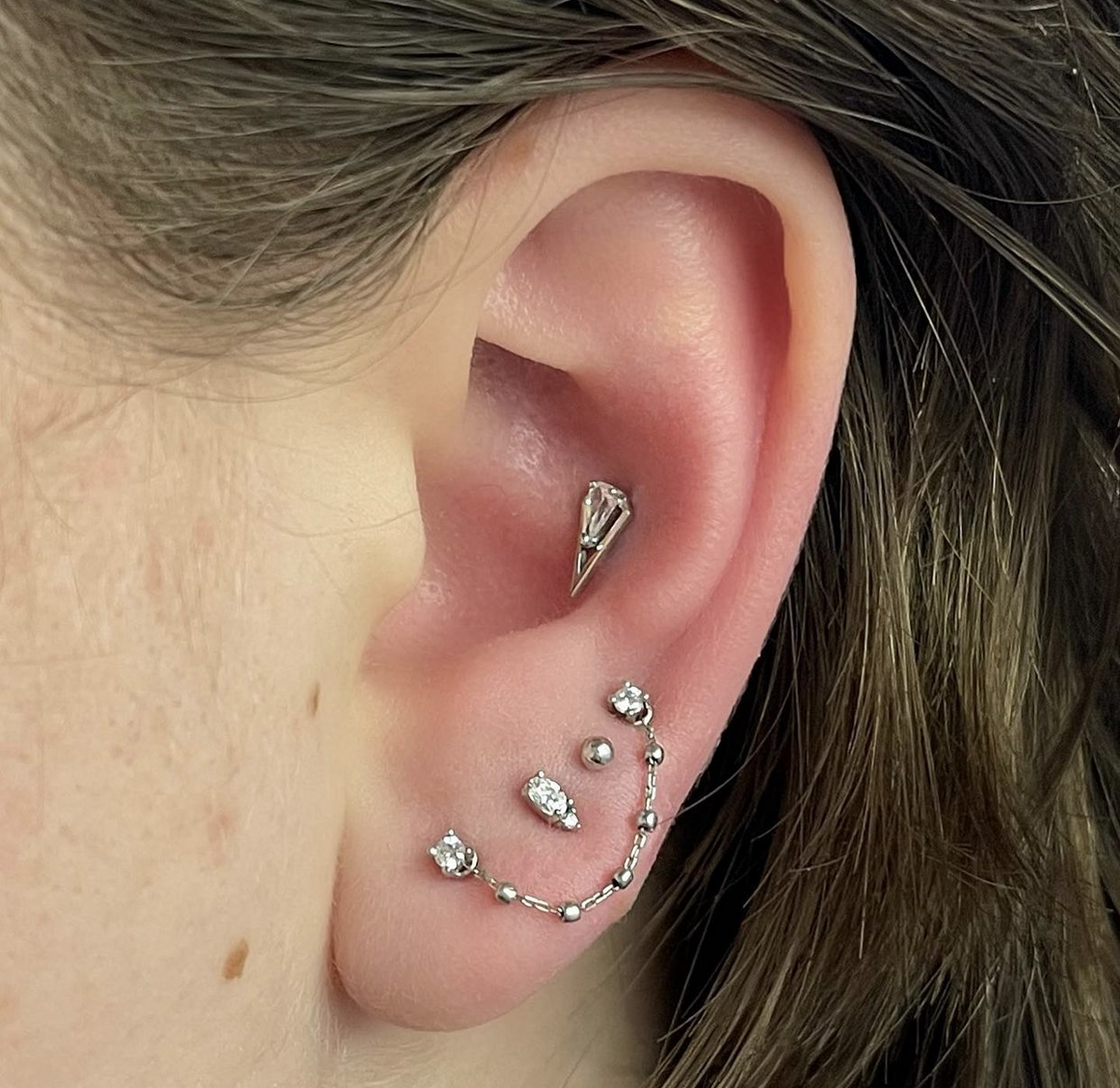 Endless Chain Piercing Pattern Skip to product information