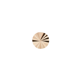 Lazer Disk - Threadless End Threadless Ends Buddha Jewelry Rose Gold 2mm