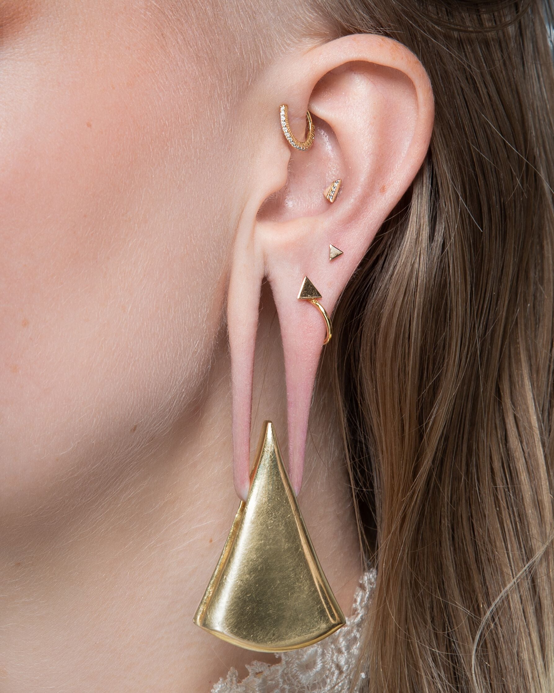 Triangle Threadless End Threadless Ends Buddha Jewelry