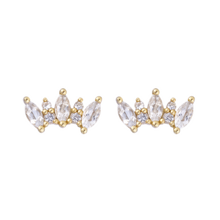 RION x Buddha Jewelry Alice Earrings - White Sapphire Earrings RION x Buddha Jewelry   