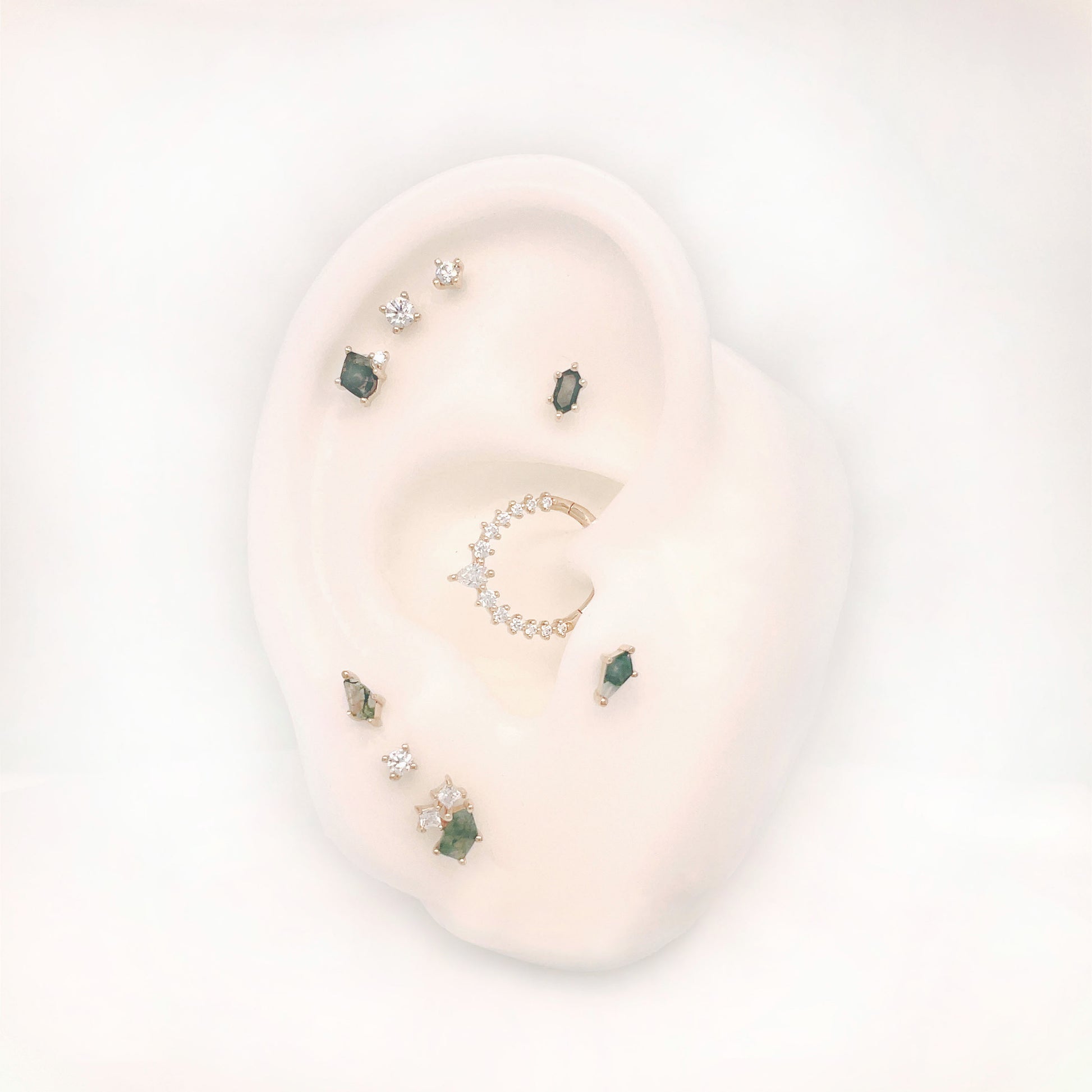 Athena Clicker with CZ Clickers Buddha Jewelry