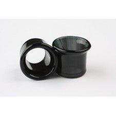 Glass Eyelets - Black Glass Buddha Jewelry