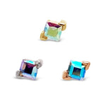 Celestial Threadless End with Mercury Mist Topaz Threadless Ends Buddha Jewelry