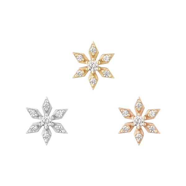 Chamonix Threadless End with CZ Threadless Ends Buddha Jewelry