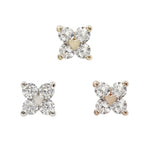 Corazon Threadless End with CZ Threadless Ends Buddha Jewelry