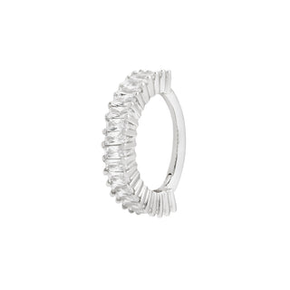 Cult Favorite - CZ - Clicker Clickers Buddha Jewelry White Gold 5/16" 