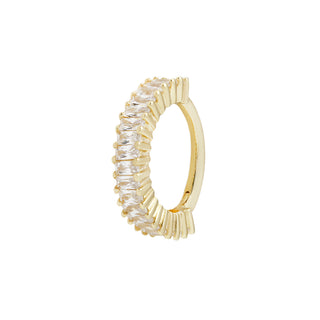 Cult Favorite - CZ - Clicker Clickers Buddha Jewelry Yellow Gold 5/16" 